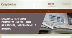 Desktop Screenshot of omegatelhas.com.br